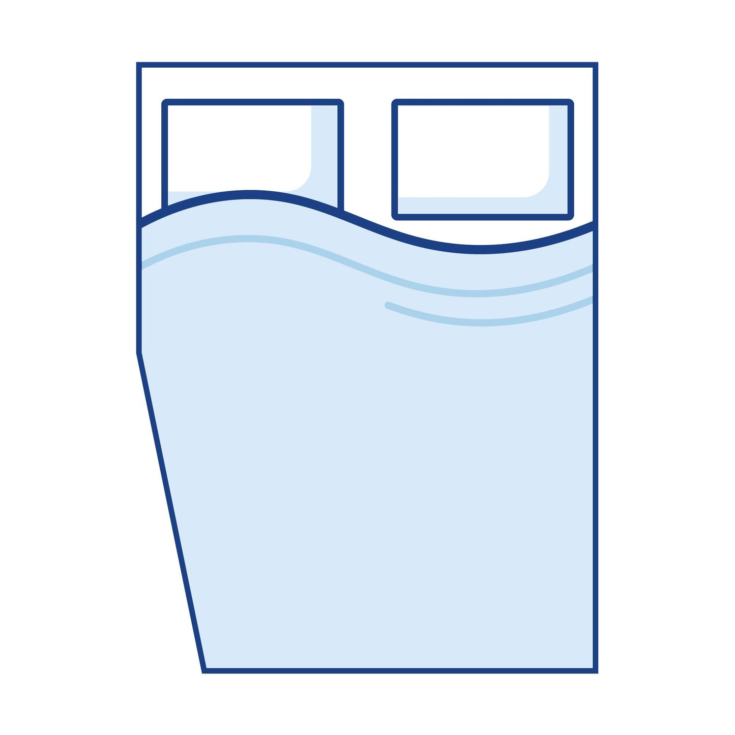 Bodyshape: Left Cut Memory Foam Mattress