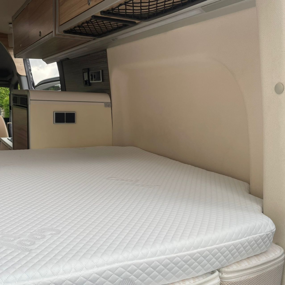 Coolplus Right Rounded Corner Bespoke Mattress Topper - Single