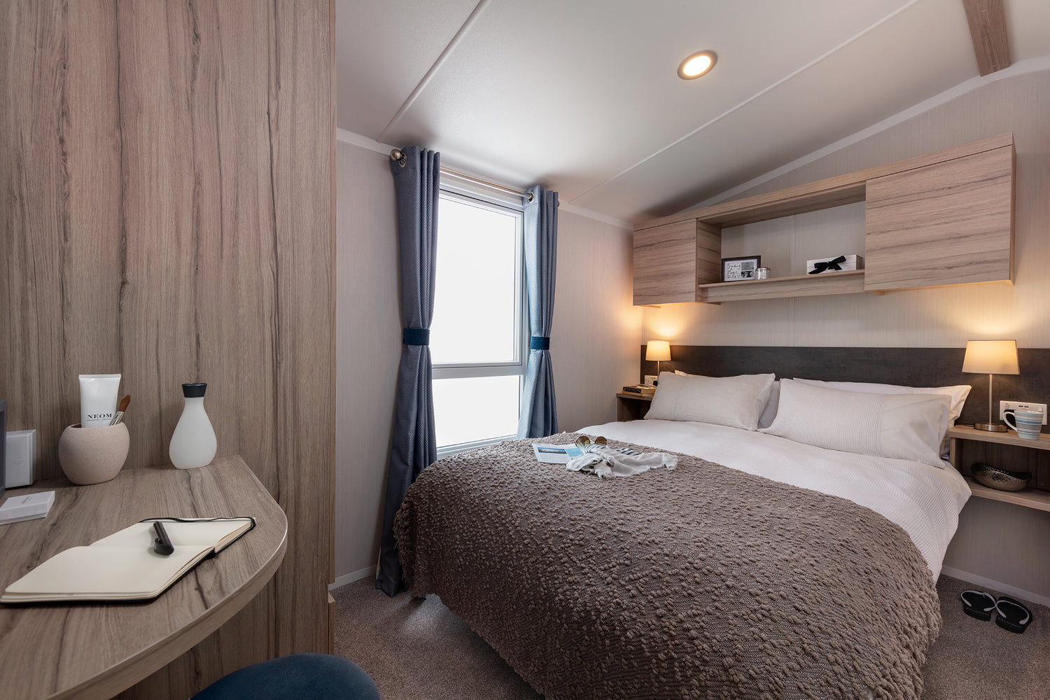 Loire 35 x 12 2B Main Bedroom featuring a spacious layout and bespoke mattress for ultimate comfort