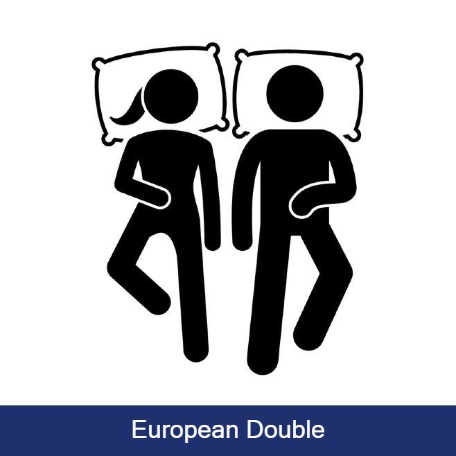 Premium European Double Mattresses: 140 x 200 cm (55 x 79 in) - MyBespokeMattress.com