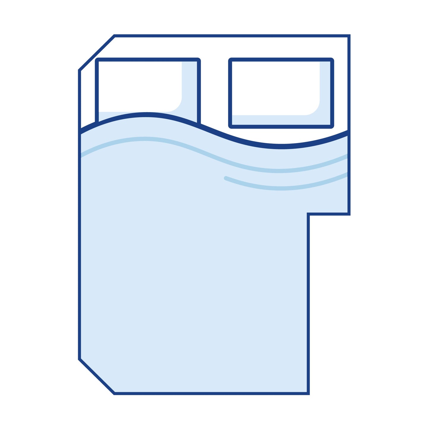 Imperial Elite 2000 Right Cut Out Camper Mattress - Double