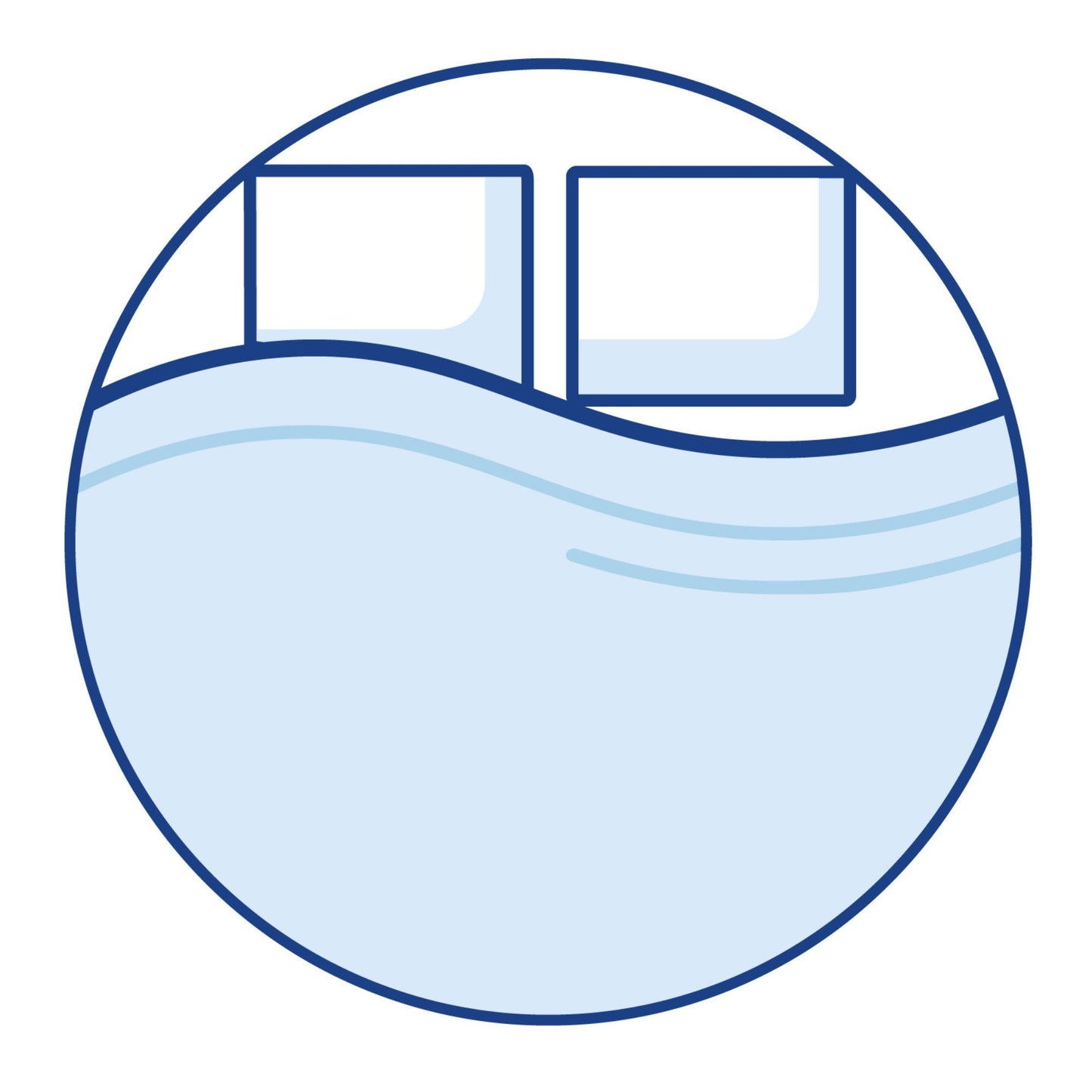 Coolplus Circular Mattress Topper - Super King