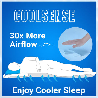Coolsense™ Caravan Mattress Promotion Banner 30X More Airflow