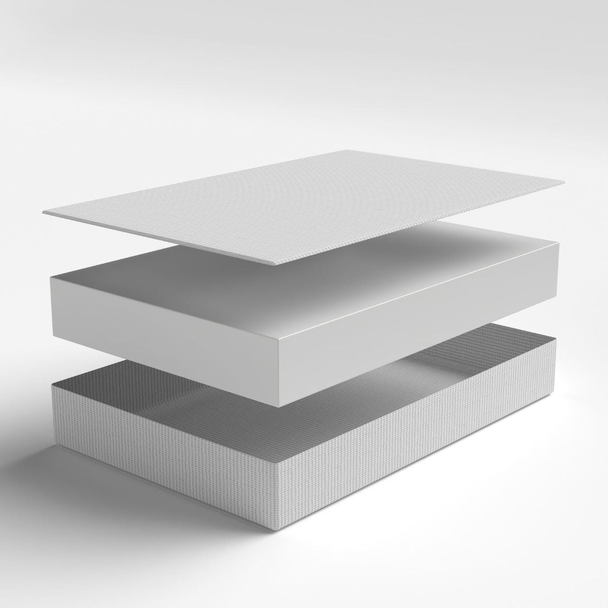 Essential Right Corner Cut Off Bespoke Mattress - King