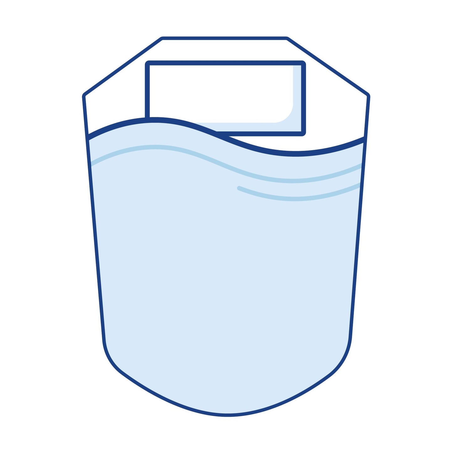 Coolplus Boat Hull Shaped Mattress Topper - Super King