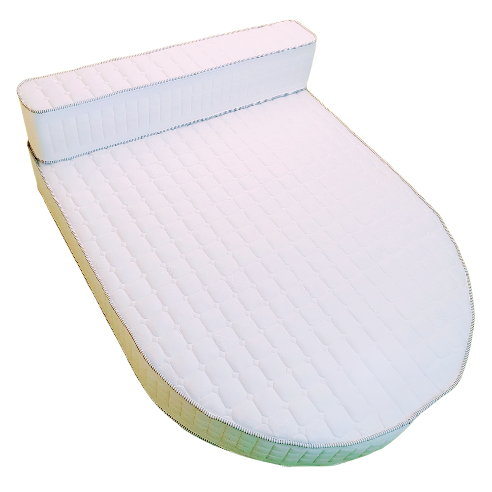 Standard island mattress with loose bolster in memory foam