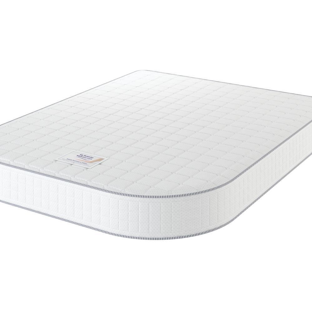 Island bed mattress - 3D render - comfortable sleep solution. 