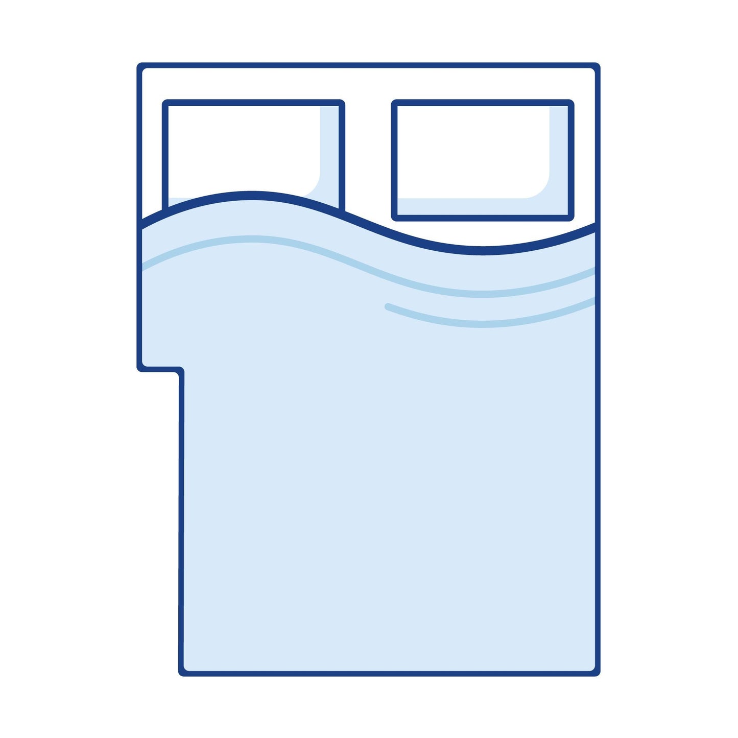 Grand Crescent™ Left Cut Out Luxury Bespoke Mattress - King