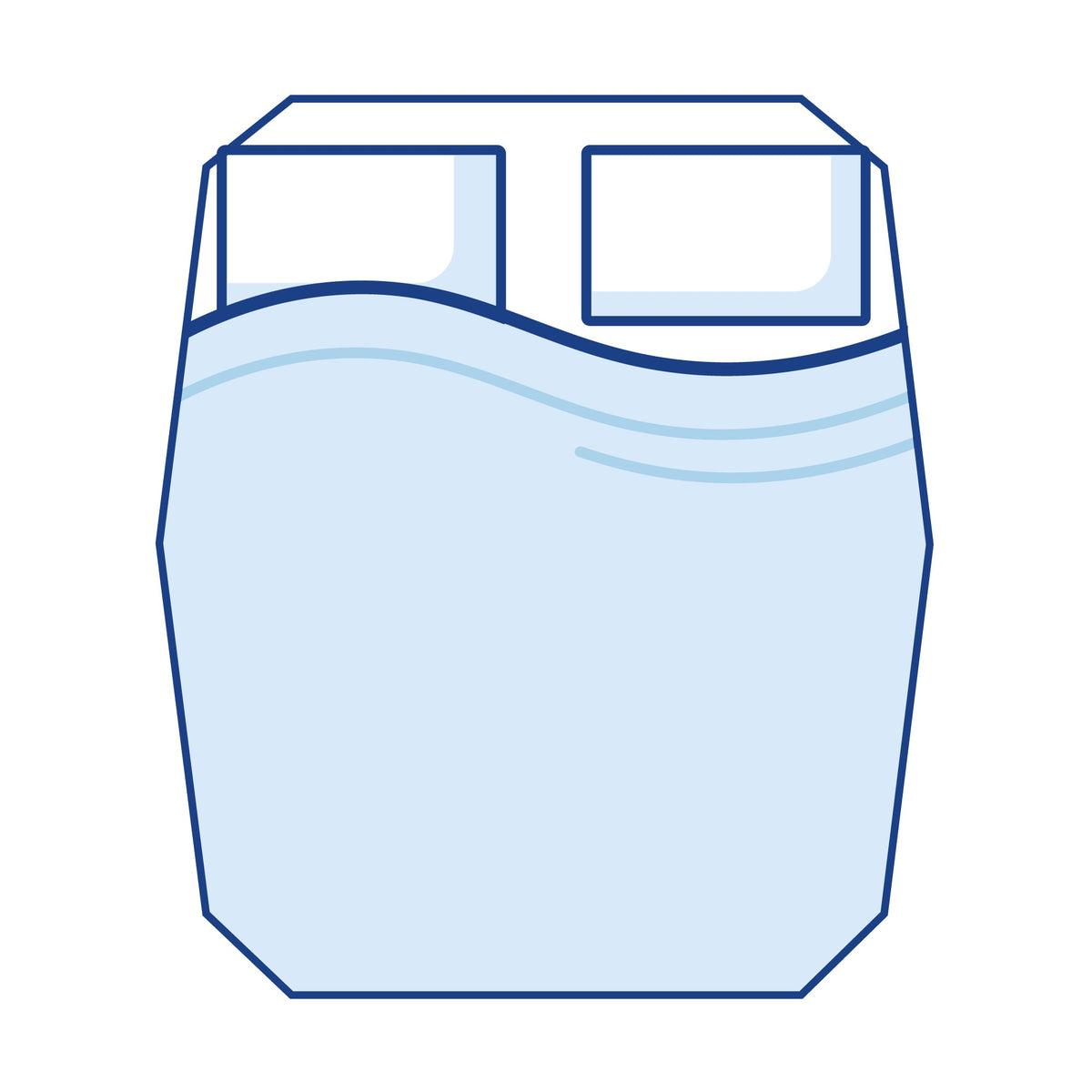Bodyshape Boat Mattress Topper - Double