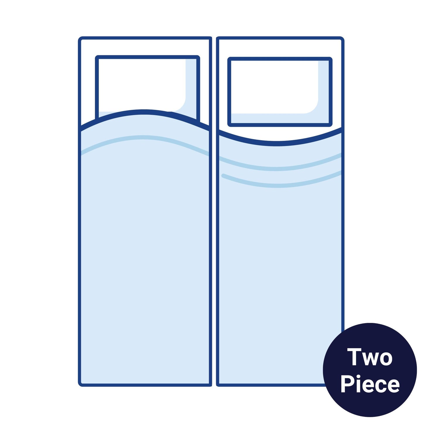 Grand Crescent™ Vertical Split Luxury Bespoke Mattress - Super King