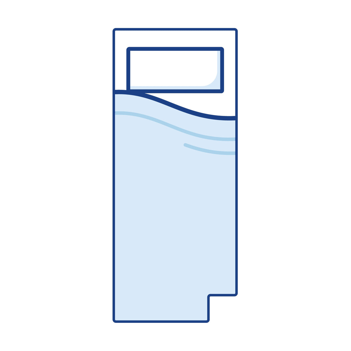 Imperial Elite 2000 Narrow Right Cut Out Bespoke Mattress - Super King