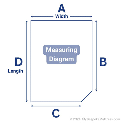 Mattress Measuring Diagram