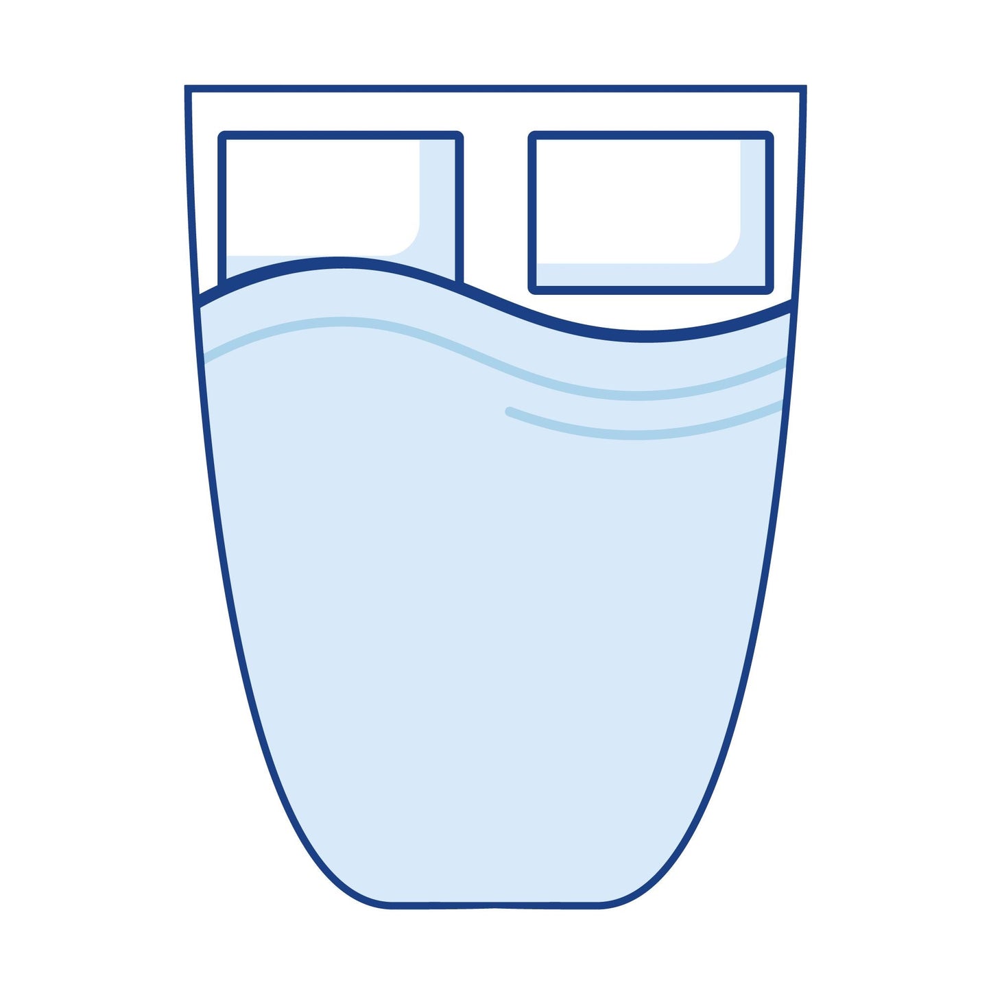 Bodyshape V Berth Boat Mattress - Double