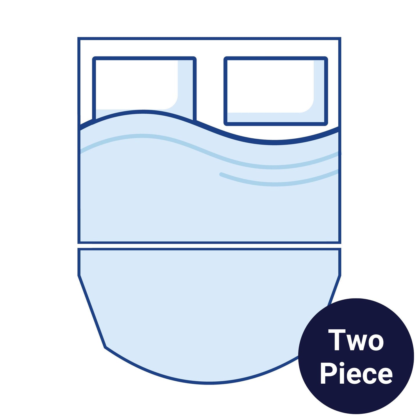 Grand Crescent™ Island Soft Curved Foot End Bolster Luxury Bespoke Mattress - Single